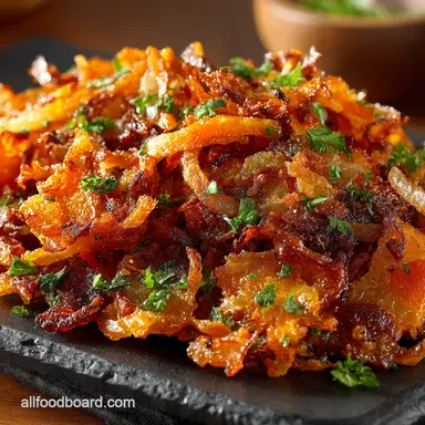 Sunshine Sweet Potato Hash A Veggie Delight Recipe Card