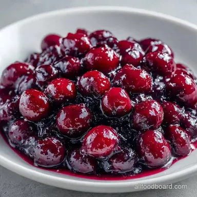 Sweet Garden Huckleberry Sauce: Tangy Recipe Card