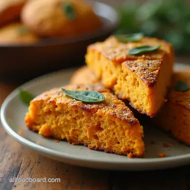 Sweet Potato Sage Scones An Autumnal Treat Recipe Card