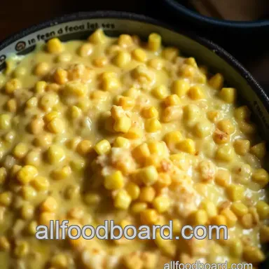 Creamy Corn Casserole: A Southern Comfort Classic! Recipe Card