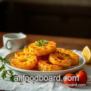 Ultimate Grilled Pineapple Sweet & Spicy Delight: A Family Favorite! Recipe Card