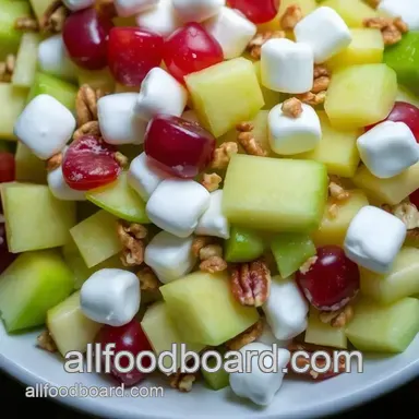 My Family's Favorite Taffy Apple Salad: A Sweet, Crunchy Delight Recipe Card