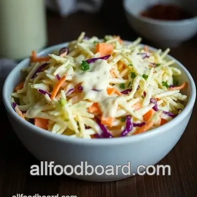 Best Coleslaw Dressing? Tangy & Sweet - Easy Recipe! Recipe Card
