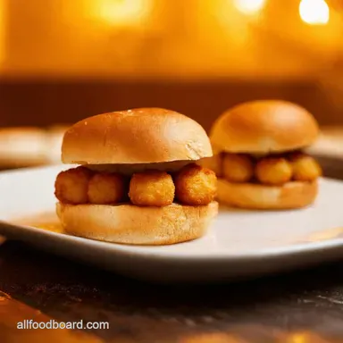 Mini Tater Tot Sliders The Ultimate Party Food Recipe Card