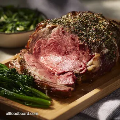Prime Rib Cooking Time: My Foolproof Roast Recipe! Recipe Card