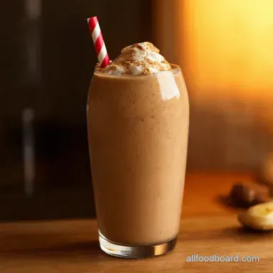 Hunka Hunka Burnin' Love: My Peanut Butter Banana Smoothie! Recipe Card