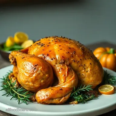 Thanksgiving Recipes: My Showstopping Herb Butter Turkey Recipe Card