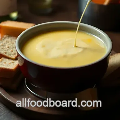 The Ultimate Fondue Recipe: Cheesy Bliss with a Kick! Recipe Card