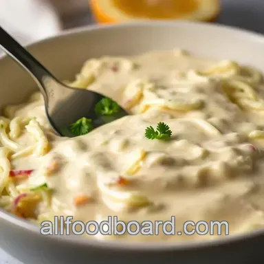 The Ultimate Creamy Coleslaw Dressing Recipe - So Zingy! Recipe Card