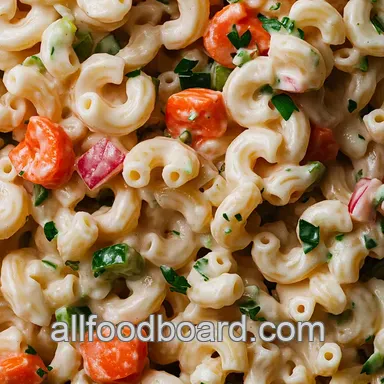 Creamy Dreamy Macaroni Salad Recipe: Lovely Jubbly! Recipe Card