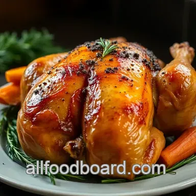 The Ultimate Juicy roasted chicken recipe: Crispy Skin Secrets! Recipe Card