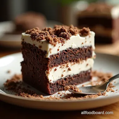 Proper Showstopper Easy NoChurn Oreo Ice Cream Cake Recipe Recipe Card