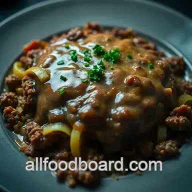 My Ultimate Salisbury Steak Recipe: Mushroom Gravy Magic! Recipe Card