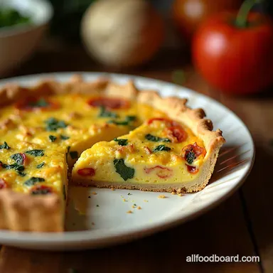 Fridge Raid Rescue My Familys UseItUp Quiche Secret Recipe Card