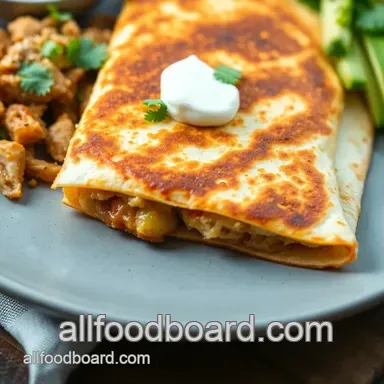 Quick & Easy Chicken Quesadilla: The Ultimate Weeknight Meal! Recipe Card