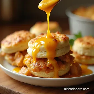 Easy Viral TikTok Chicken Cobbler Recipe Creamy Comfort Bake Recipe Card