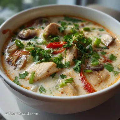 Thai Coconut Chicken Soup: Authentic Tom Kha Gai