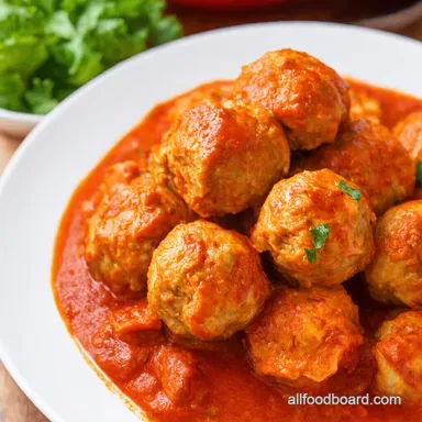 Spicy Buffalo Chicken Meatballs Easy Game Day Recipe Recipe Card