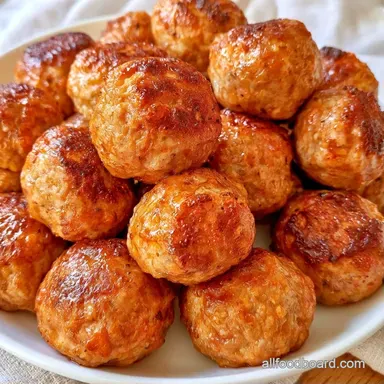 Traditional German Meatballs with Pork Recipe Card
