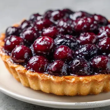Montana Huckleberry Pie: Flaky Crust Recipe Card