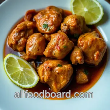 Trinidadian Stew Chicken: Comfort in Every Bite Recipe Card