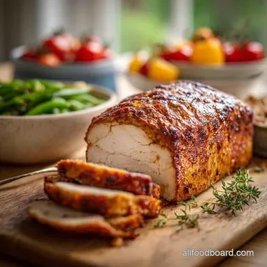 Turkey Meatloaf Recipe in 1 Hour 10 Minutes Recipe Card