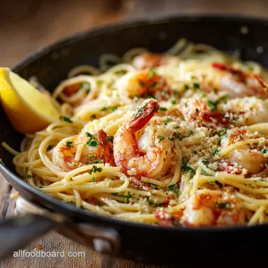 Shrimp Scampi Recipe: The Ultimate 25-Minute Lemon and Garlic Pasta Recipe Card