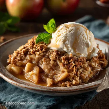 Ultimate Apple Crisp with Oats Foolproof Apple Crumb Topping