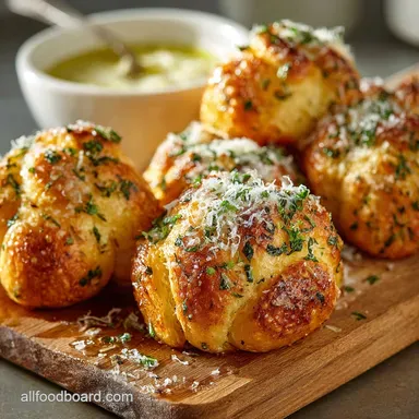 Proper Homemade Garlic Knots with Parmesan Dipping Butter