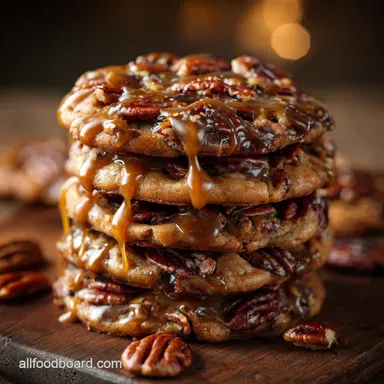 The Ultimate Chewy Caramel Pecan Turtle Cookies Recipe