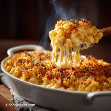 How to Make Silky Baked Creamy Mac and Cheese Foolproof Recipe Card