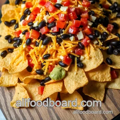 Ultimate Loaded Nachos Recipe: A Flavor Explosion for Game Day Recipe Card