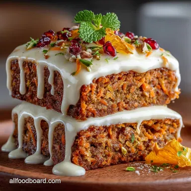 StickyMoist Carrot Cake with Cream Cheese Frosting A British Classic