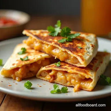 Ultimate Rotisserie Chicken Quesadillas Cheesy Quick Easy Recipe Card