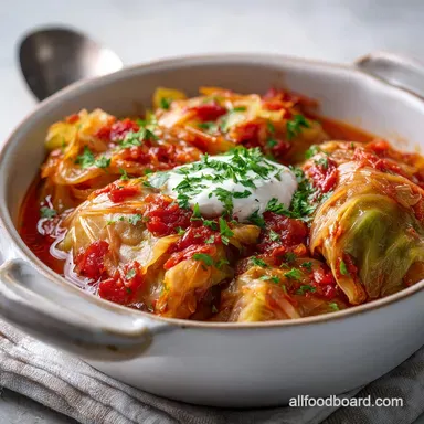 Unstuffed Cabbage Rolls Recipe with Rice