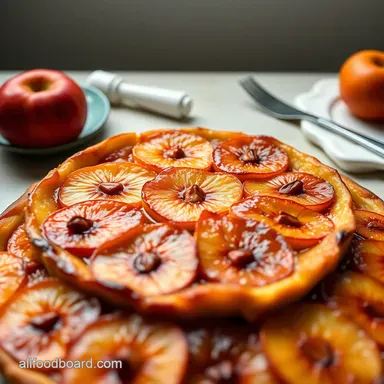 Upside-Down Apple Magic: My Best Ever French Desserts Tarte Tatin Recipe Card