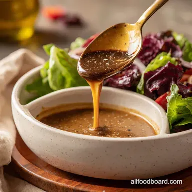 Creamy Balsamic Dressing: The Chefs Secret Ultra-Velvet Recipe Recipe Card
