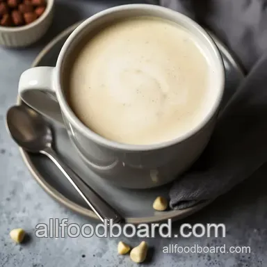 Velvety White Chocolate Latte: My Go-To Creamy Indulgence Recipe Card