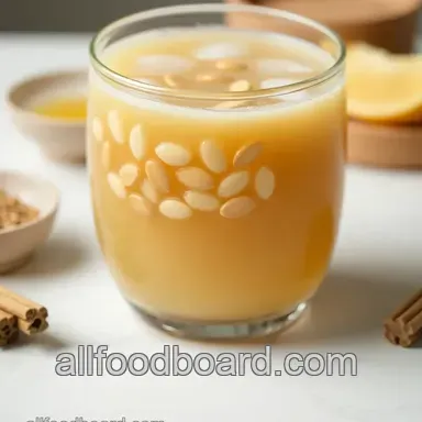 Warm Lotus Seed Honey Drink - Comforting Treat Recipe Card