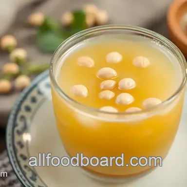 Warm Lotus Seed Honey Drink - Comforting Treat