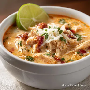 White Chicken Chili Crockpot: Ready in 4 Hours Recipe Card