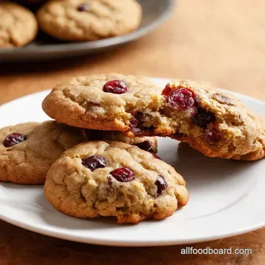 Chewy White Chocolate Cranberry Oatmeal Cookies My Best Recipe Recipe Card