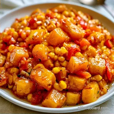 Yellow Squash Corn Saut&eacute; in 15 Minutes