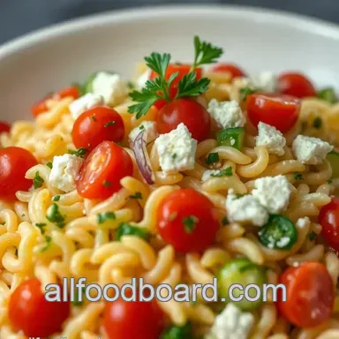 Easy & Refreshing Orzo Recipes: Zesty Lemon Herb Salad to Try! Recipe Card