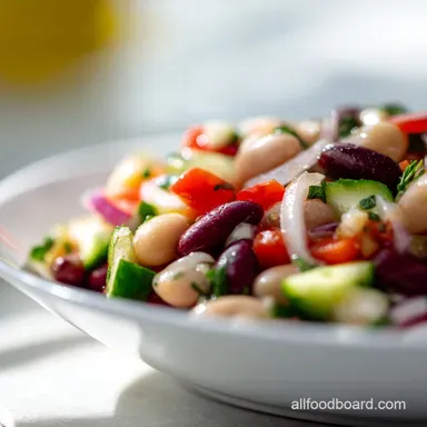 Mediterranean Bean Salad: Easy 20-Minute Sunshine Recipe