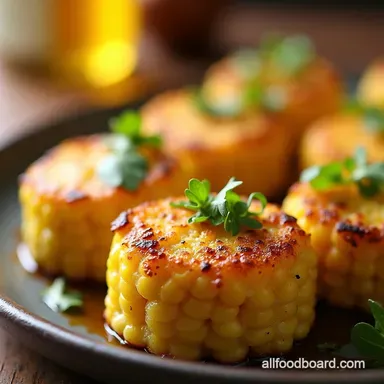 Zesty Baked Zucchini Corn Poppers Sunshine in Every Bite Recipe Card
