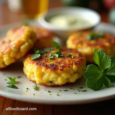 Cheesy Zucchini Fritters My Familys Sweetcorn Secret Recipe Card