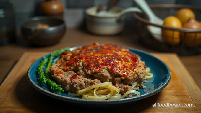 BBQ Glazed Turkey Meatloaf