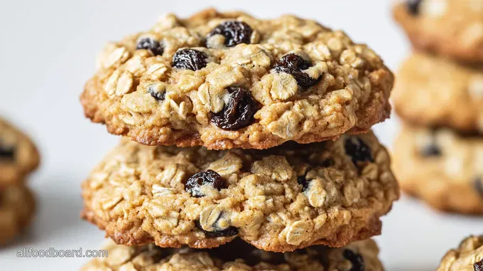 Brown Butter Oatmeal Raisin Cookies