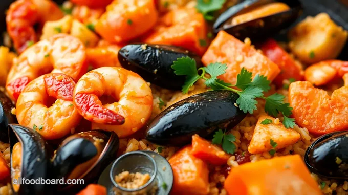 Campfire Seafood Paella with Northwest Flair